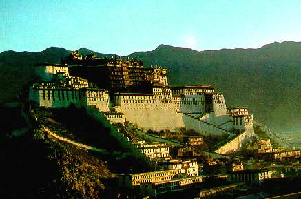 Potala, Traditional residence of the Dalai Lama, Lhasa Tibet